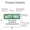 Signmission First Aid Kit Located In Supervisor Office, 18 in W x Rectangle, Plastic OS-2PACK-SF-P-1218-L-10624 - alternate 3
